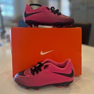 Jr Nike Bravata II FG Soccer Cleats – Size 10C Pink Blast